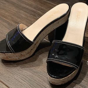 PRADA open toe black heels! 100% authentic🖤